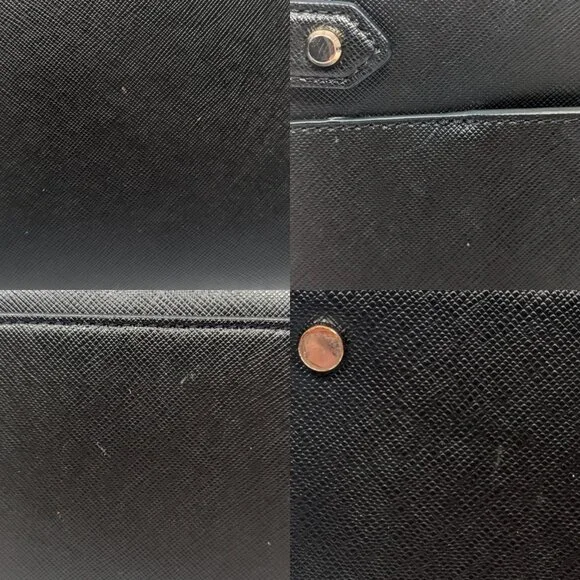 KATE SPADE Black Saffiano Leather medium sized shoulder bag - Picture 8 of 13